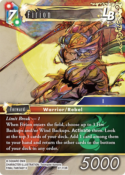 Final Fantasy TCG - Opus XXV - 27-113 Firion