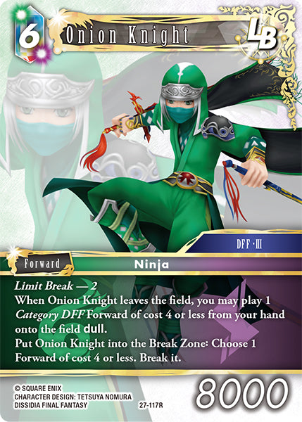 Final Fantasy TCG - Opus XXV - 27-117 Onion Knight