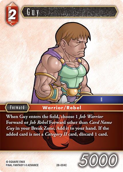 Final Fantasy TCG - Opus XXVIII - 28-004 Guy