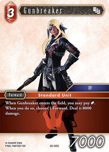 Final Fantasy TCG - Opus XXVIII - 28-005 Gunbreaker