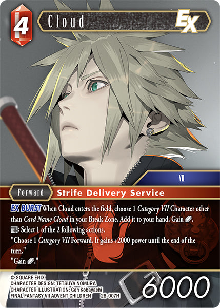 Final Fantasy TCG - Opus XXVIII - 28-007 Cloud