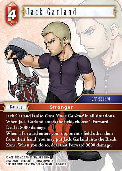 Final Fantasy TCG - Opus XXVIII - 28-010 Jack Garland