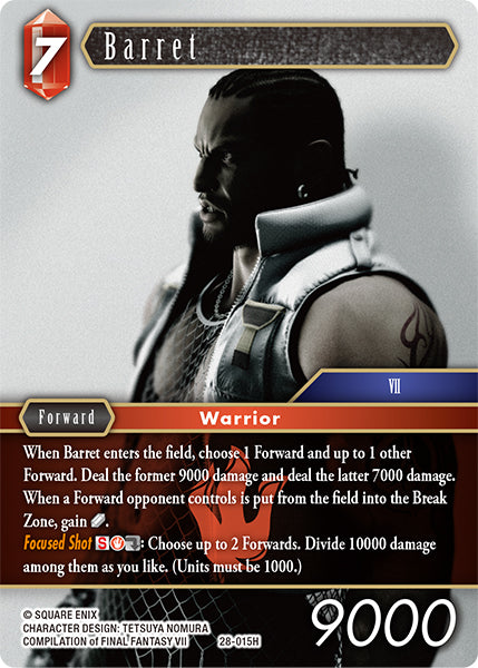Final Fantasy TCG - Opus XXVIII - 28-015 Barret