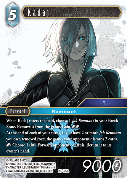 Final Fantasy TCG - Opus XXVIII - 28-022 Kadaj
