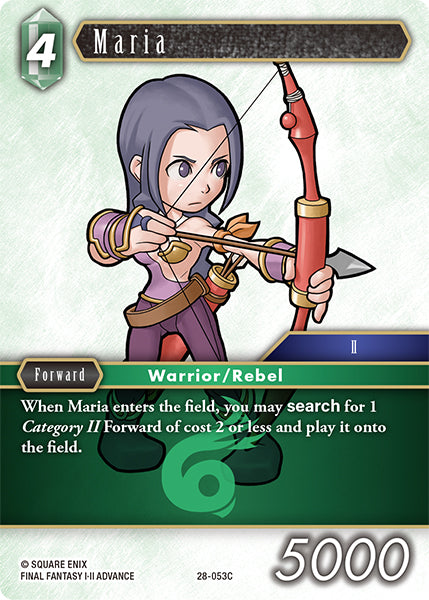 Final Fantasy TCG - Opus XXVIII - 28-053 Maria