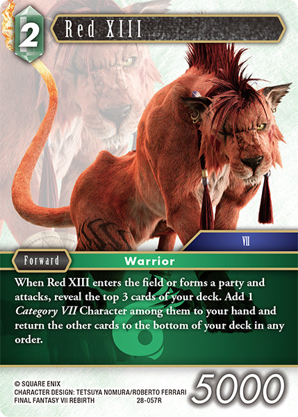 Final Fantasy TCG - Opus XXVIII - 28-057 Red XIII