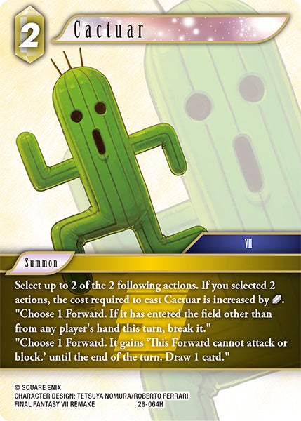 Final Fantasy TCG - Opus XXVIII - 28-064 Cactuar