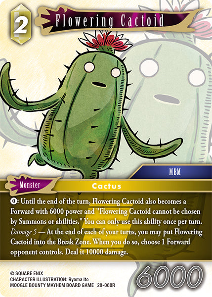 Final Fantasy TCG - Opus XXVIII - 28-068 Flowering Cactoid