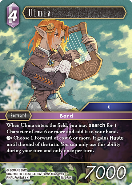 Final Fantasy TCG - Opus XXVIII - 28-078 Ulmia Foil