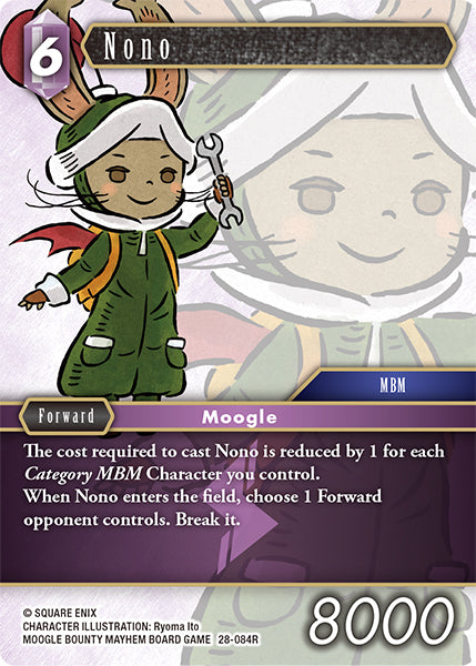 Final Fantasy TCG - Opus XXVIII - 28-084 Nono