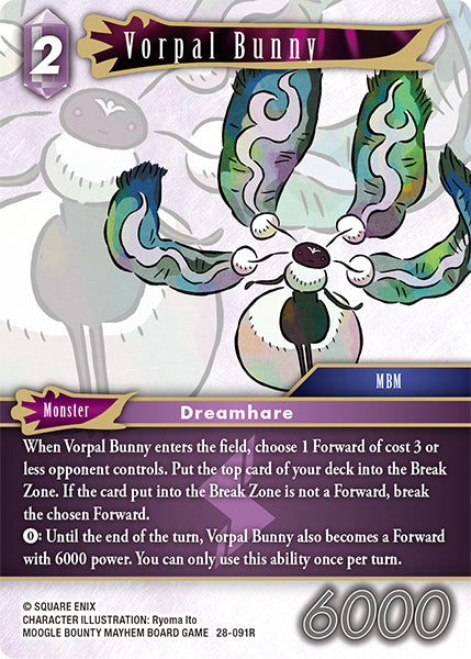 Final Fantasy TCG - Opus XXVIII - 28-091 Vorpal Bunny