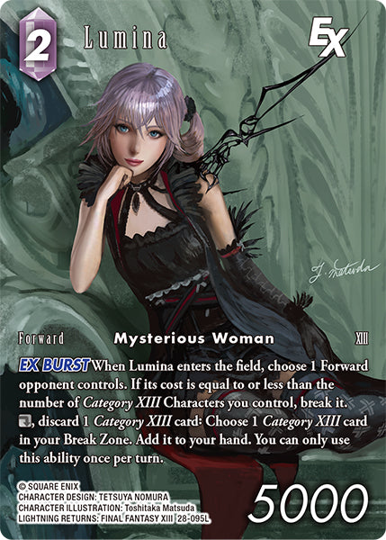 Final Fantasy TCG - Opus XXVIII - 28-095 Lumina Full Art