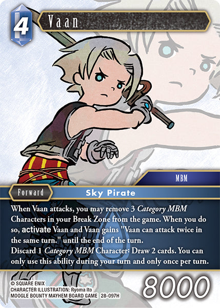 Final Fantasy TCG - Opus XXVIII - 28-097 Vaan