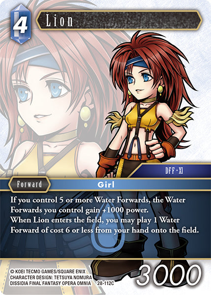 Final Fantasy TCG - Opus XXVIII - 28-112 Lion