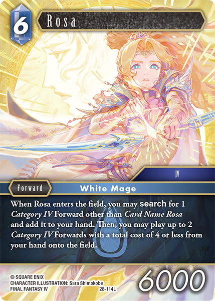 Final Fantasy TCG - Opus XXVIII - 28-114 Rosa