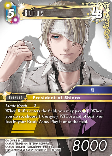Final Fantasy TCG - Opus XXVIII - 28-122 Rufus
