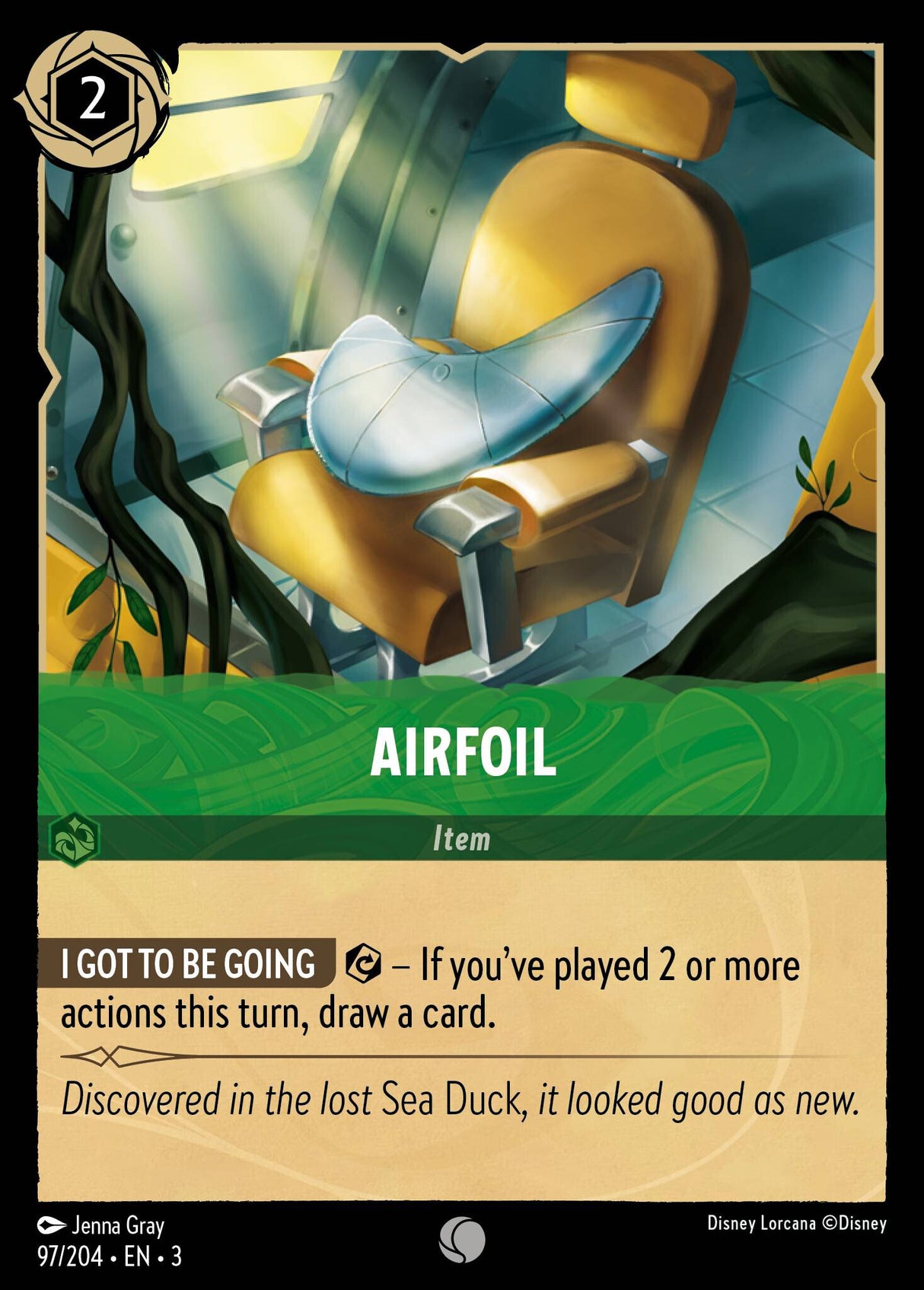 Disney Lorcana Into The Inklands 097/204 AIRFOIL