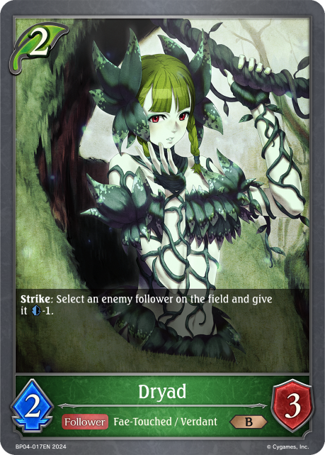 Cosmic Mythos BP04-017 Dryad