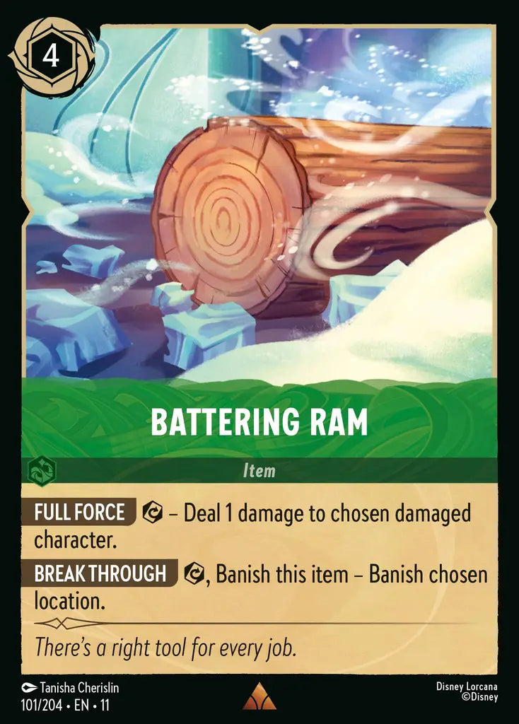 Disney Lorcana Winterspell 101/204 Battering Ram