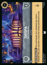 Disney Lorcana Whispers in the Well 203/204 Zootopia - Police Headquarters