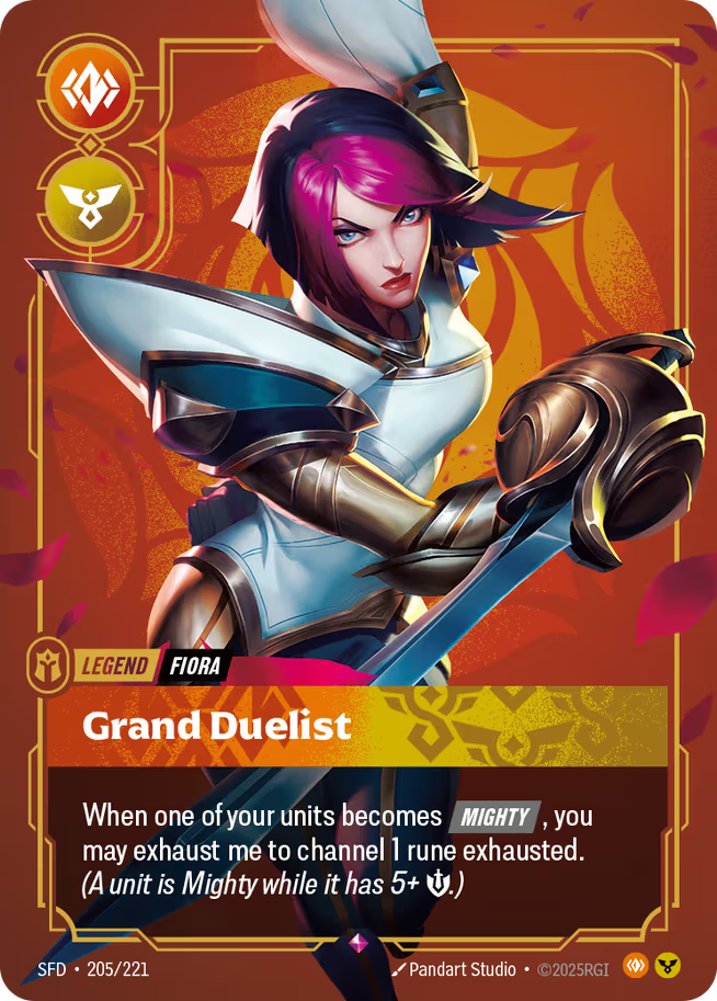 Riftbound: League of Legends TCG Spiritforged 205/221 Grand Duelist
