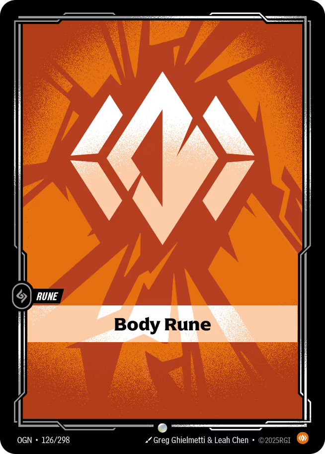Riftbound: League of Legends TCG Origins 126/289 Body Rune