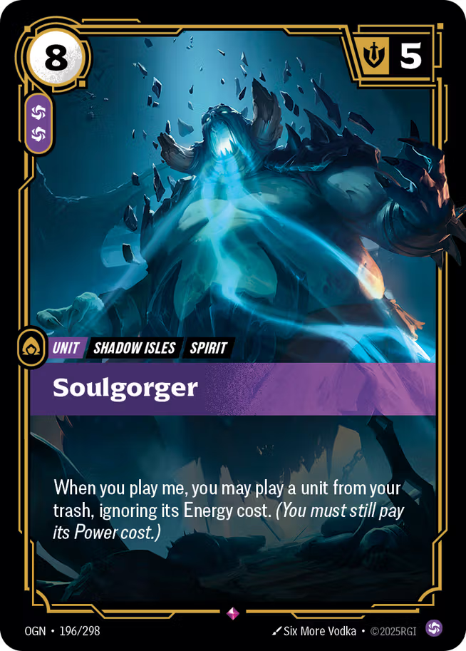 Riftbound: League of Legends TCG Origins 196/289 Soulgorger