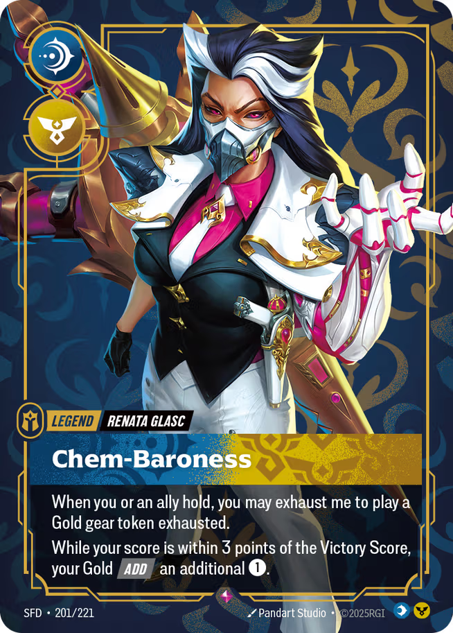 Riftbound: League of Legends TCG Spiritforged 201/221 Chem-Baroness