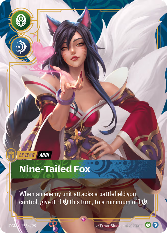 Riftbound: League of Legends TCG Origins 255/289 Nine-Tailed Fox