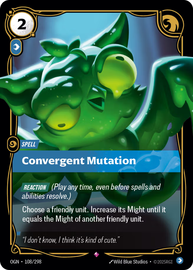 Riftbound: League of Legends TCG Origins 108/289 Convergent Mutation