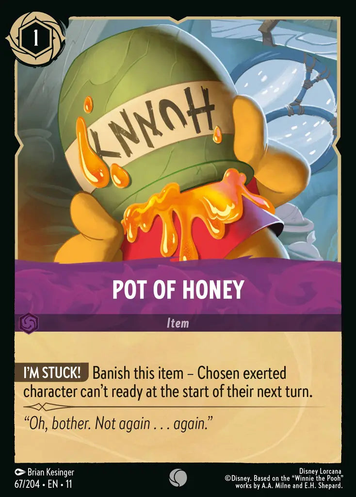 Disney Lorcana Winterspell 067/204 Pot of Honey
