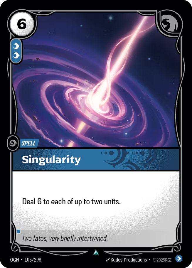 Riftbound: League of Legends TCG Origins 105/289 Singularity