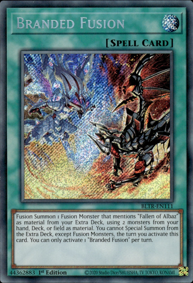 Battles Of Legend: Terminal Revenge BLTR-EN111 Branded Fusion Secret Rare