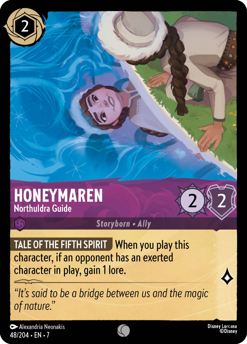 Disney Lorcana Archazia's Island 048/204 Honeymaren - Northuldra Guide