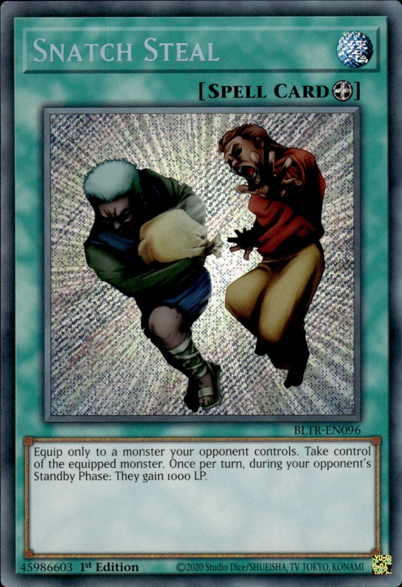 Battles Of Legend: Terminal Revenge BLTR-EN096 Snatch Steal Secret Rare