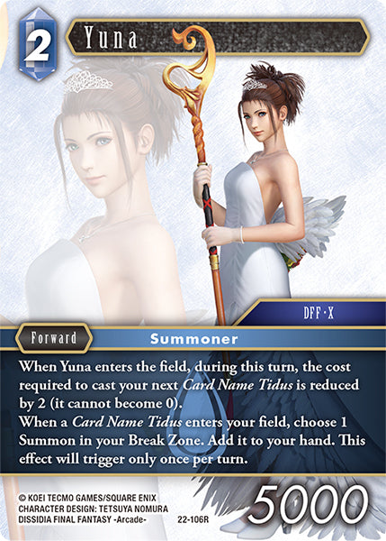 Final Fantasy Opus XXII - 22-106 Yuna