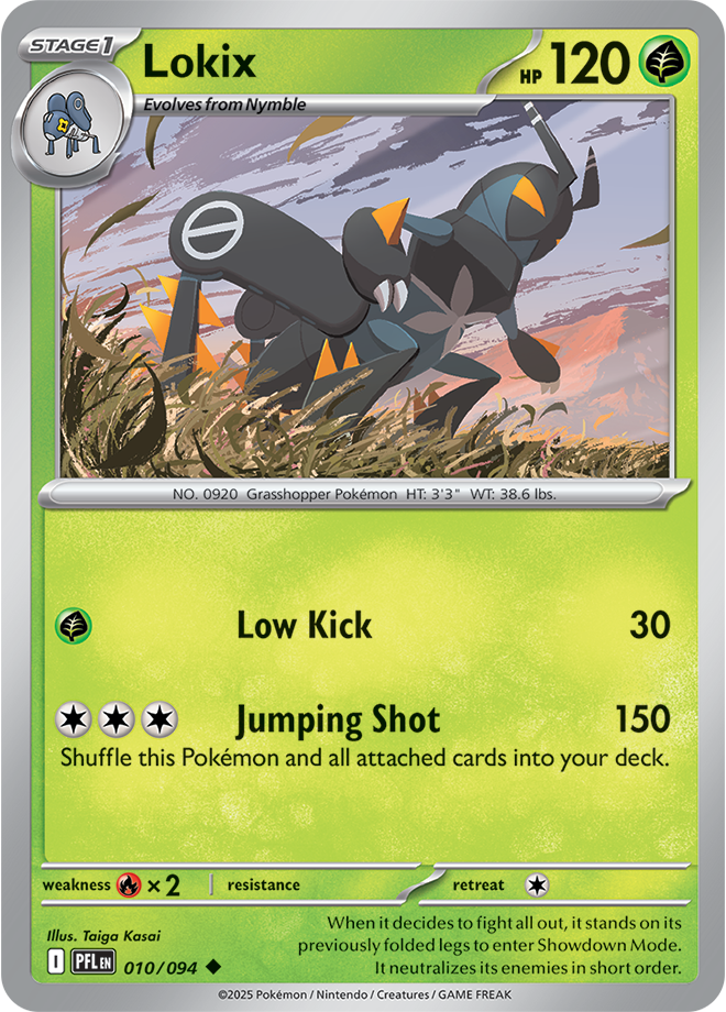 Mega Evolution - Phantasmal Flames 010/094 Lokix
