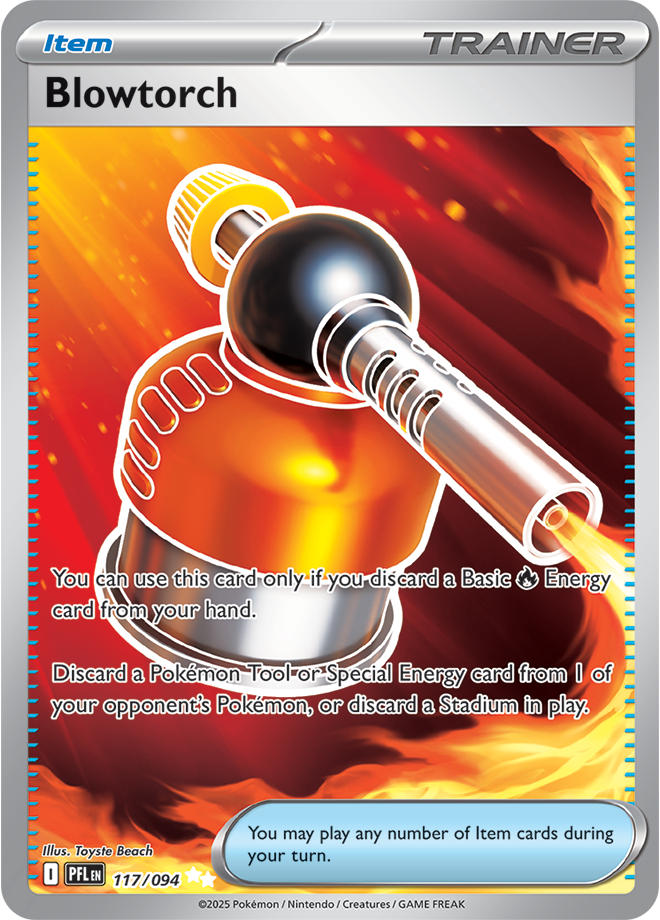 Mega Evolution - Phantasmal Flames 117/094 Blowtorch