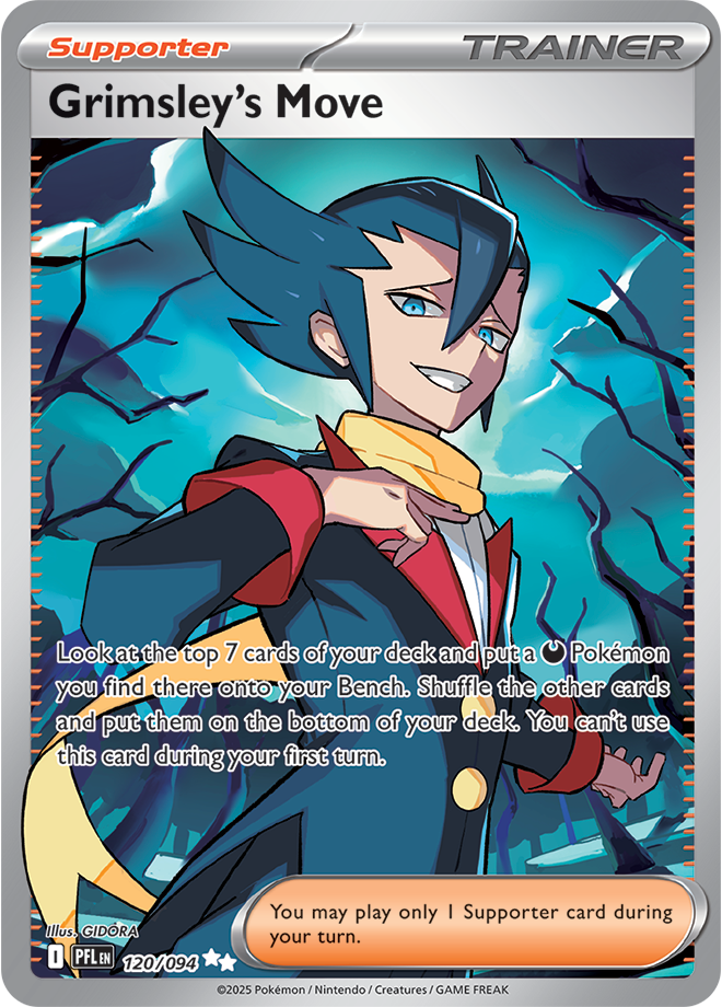 Mega Evolution - Phantasmal Flames 120/094 Grimsley’s Move
