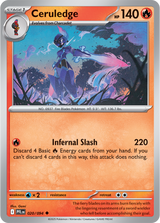 Mega Evolution - Phantasmal Flames 020/094 Ceruledge Reverse Holo