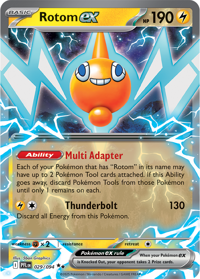 Mega Evolution - Phantasmal Flames 029/094 Rotom ex