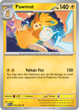 Mega Evolution - Phantasmal Flames 034/094 Pawmot Reverse Holo