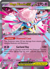 Mega Evolution - Phantasmal Flames 041/094 Mega Diancie ex
