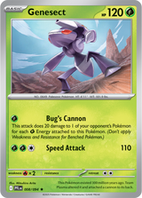Mega Evolution - Phantasmal Flames 008/094 Genesect Holo