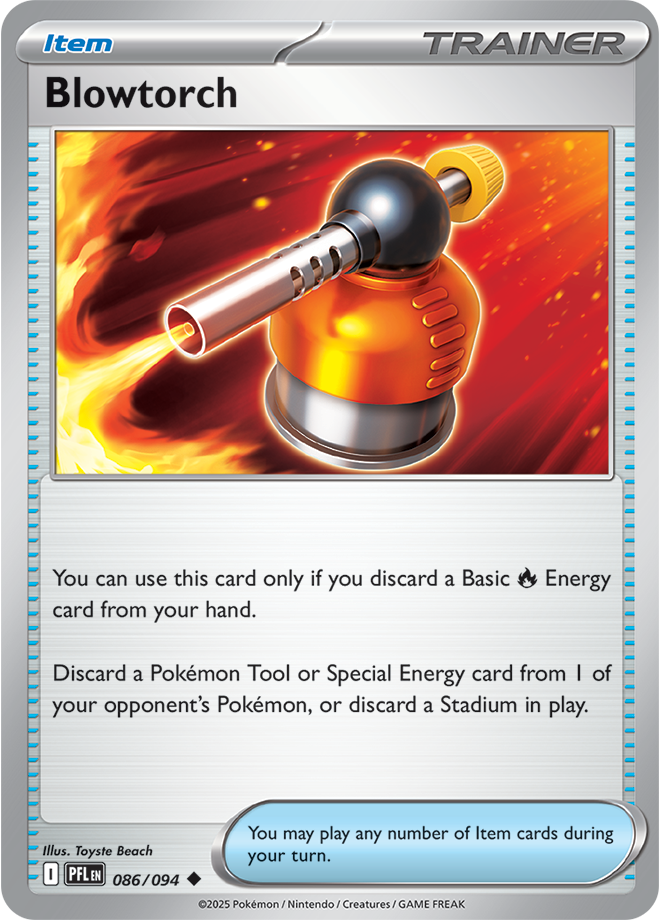 Mega Evolution - Phantasmal Flames 086/094 Blowtorch
