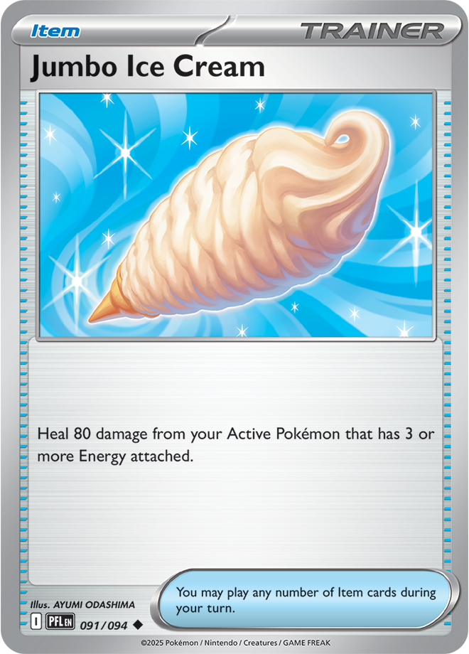 Mega Evolution - Phantasmal Flames 091/094 Jumbo Ice Cream