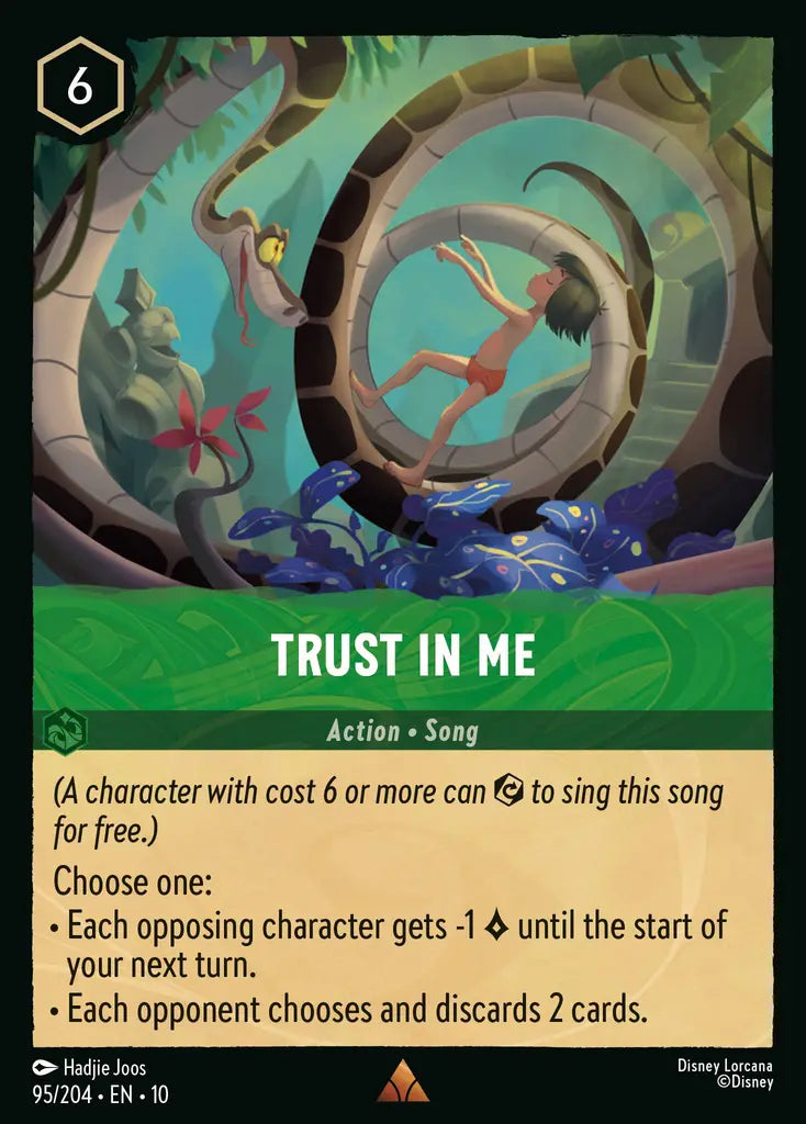 Disney Lorcana Whispers in the Well 095/204 Trust In Me