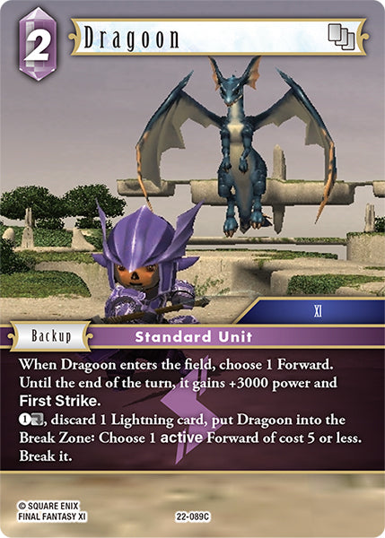 Final Fantasy Opus XXII - 22-089 Dragoon