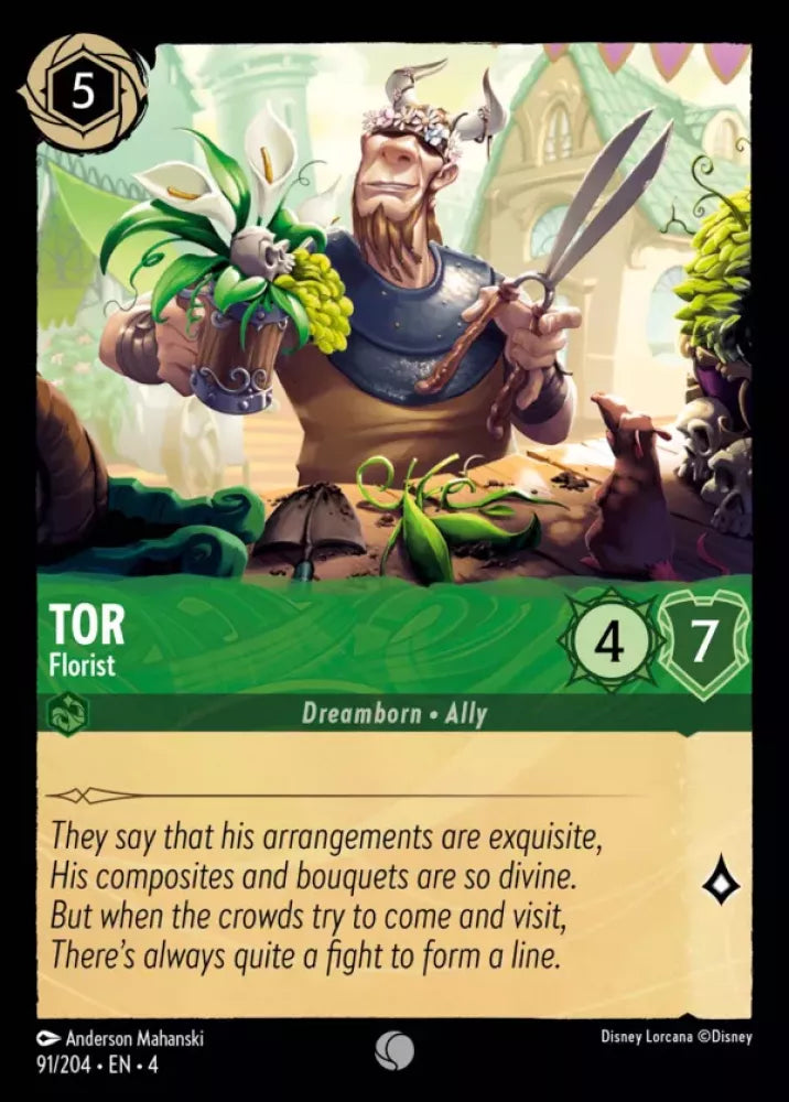 Disney Lorcana Ursula's Return 091/204 Tor - Florist