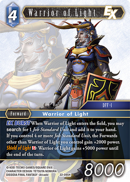 Final Fantasy Opus XXII - 22-095 Warrior of Light